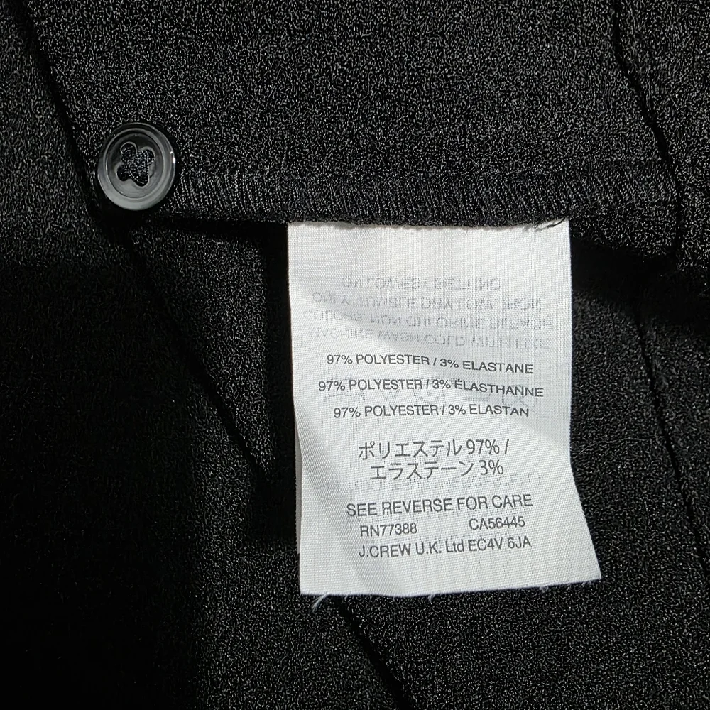 Madewell Flutter-Sleeve Mini Dress True Black Sz L - Picture 14 of 14